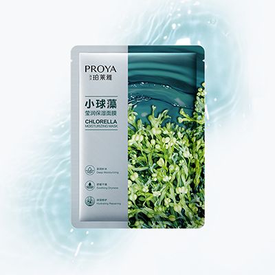 银河国际小球藻莹润保湿面膜
